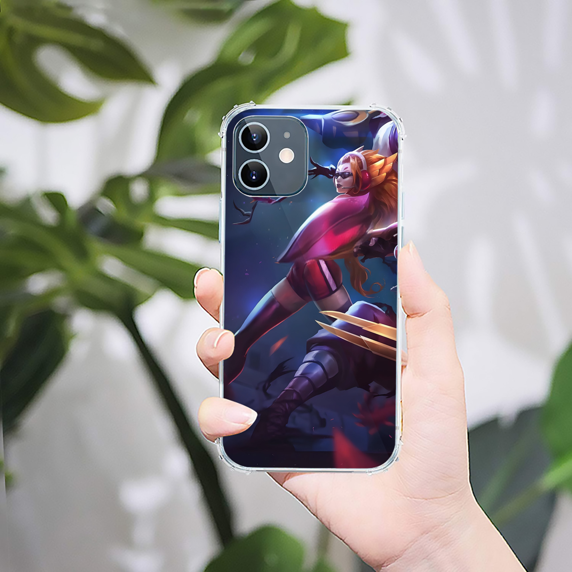 リーグ・オブ・レジェンド League of Legends LOL 【iPhone 12シリーズ対応】透明スマホケース（クリアソフトケース）